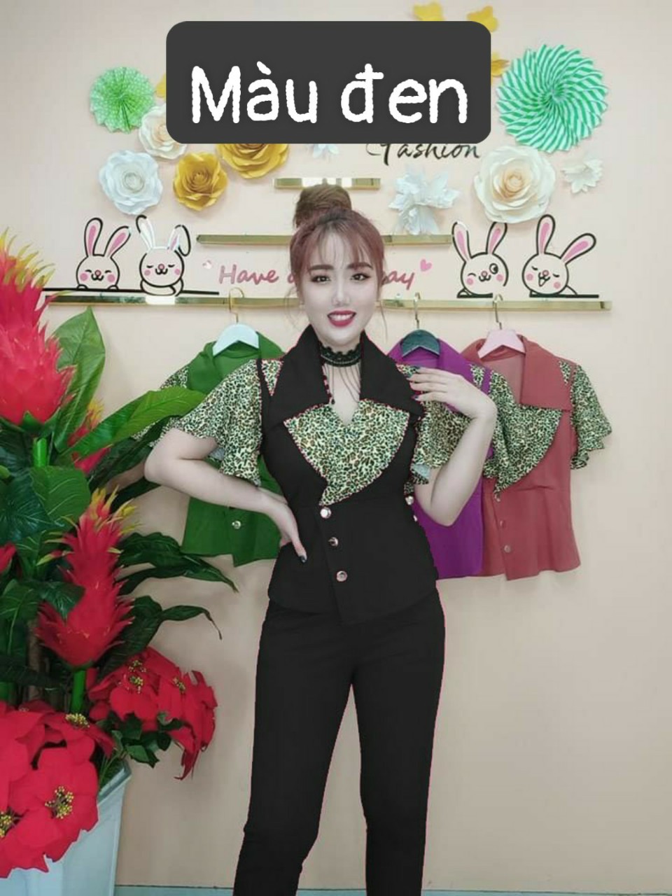Sét bộ thun mặc đi chơi dễ thương 5 size từ 40 kg đến 75 kg.CHCH33