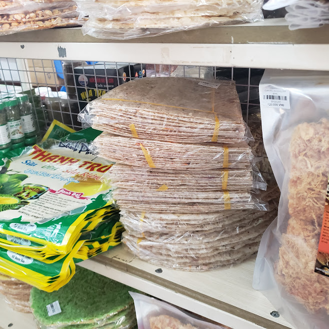 Đặc Sản Nha Trang - Bánh Tráng Dừa Nướng Đậm Đặc Nước Cốt Dừa Seavy Gói 850G Gồm 16 Cái