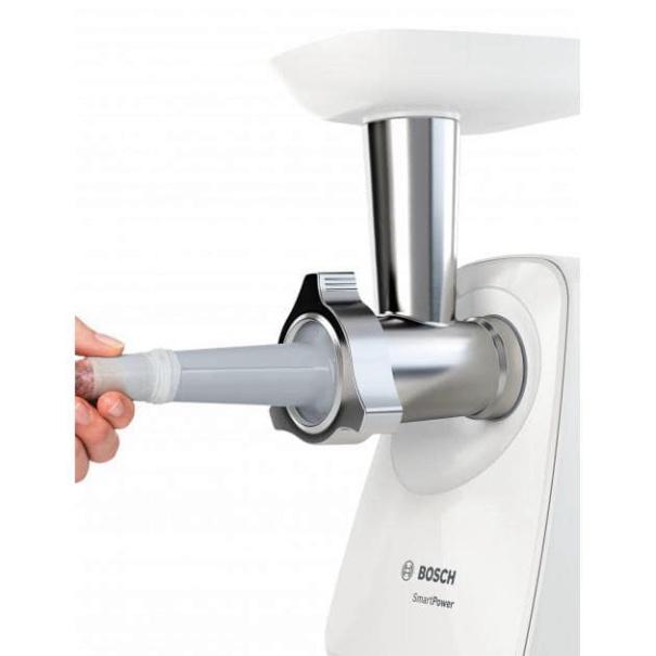 Máy Xay Thịt BOSCH MFW2514W SMARTPOWER, Công Suất 500W, 5 Tốc Độ, Made in Poland, BH 12 Tháng