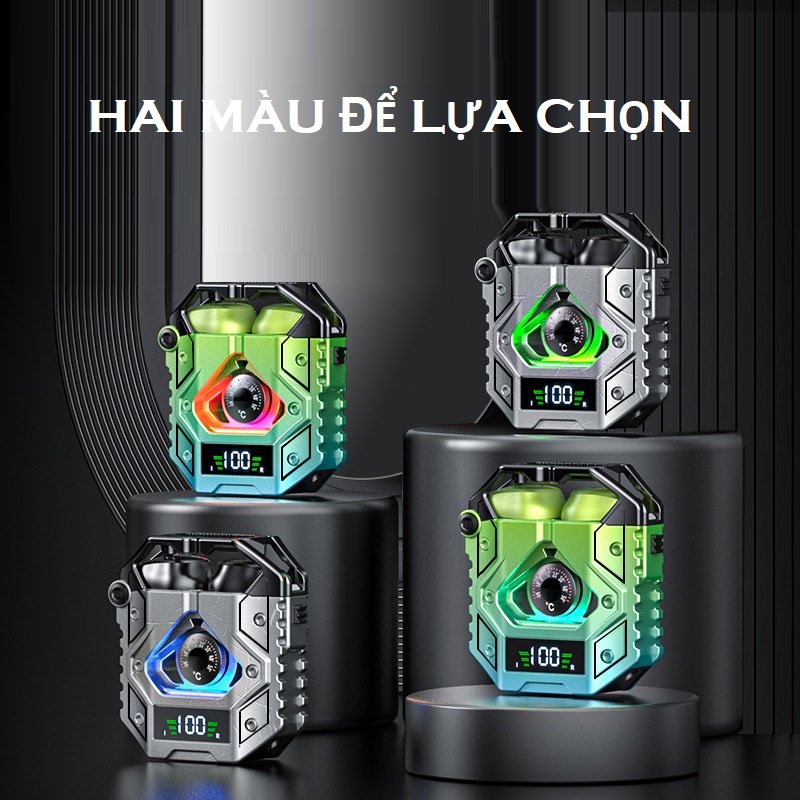 Tai Nghe Bluetooth 5.3 H9, TWS Chống Ồn Thông Minh ENC, Âm Thanh Hifi - Stereo , Độ Trễ Chơi Game 45ms .
