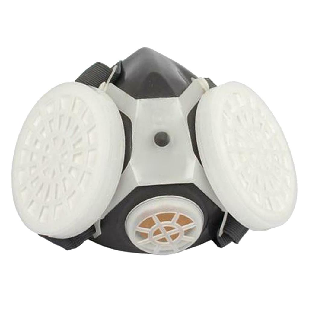 Facepiece Respirator Half Face Painting Spraying Gas Mask with Filter