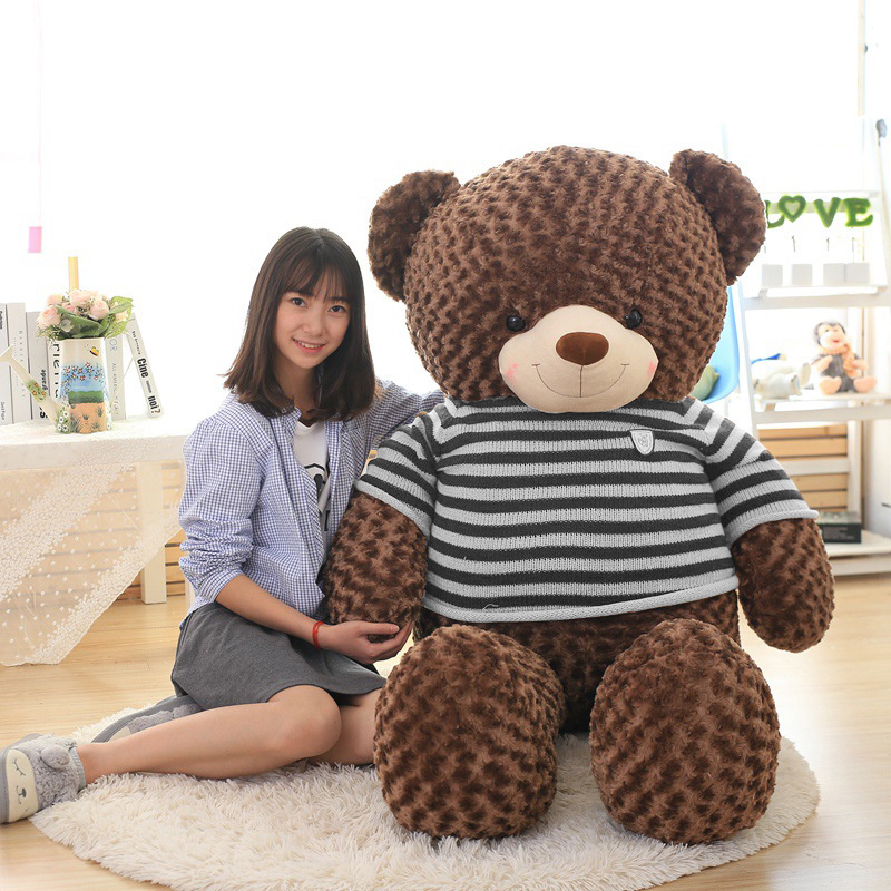 Gấu Teddy Nhồi Bông Siêu To - Gấu nhồi bông cho bé siêu mềm mịn - ZingZingMart Bedding &amp; Housse