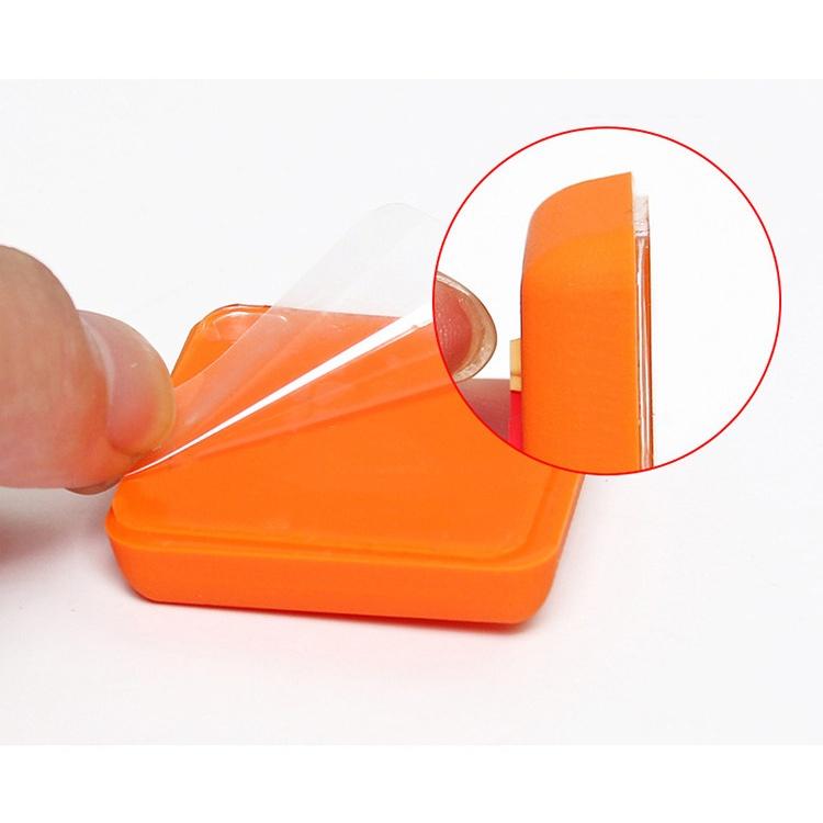 Combo Đệm silicone chống va chạm tay nắm cửa dán tường phía sau hình ngẫu nhiên tặng bọc căn cước