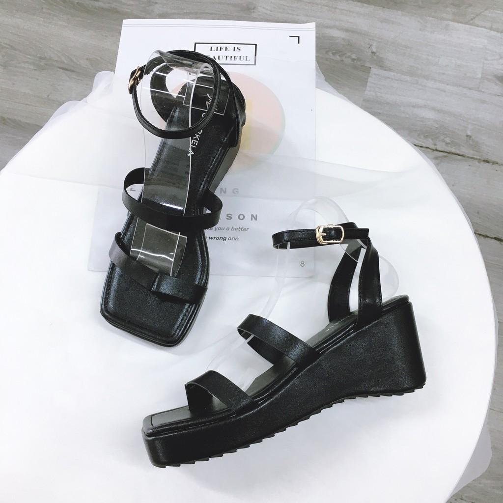 giày Sandal xuồng đơn giản 6ph