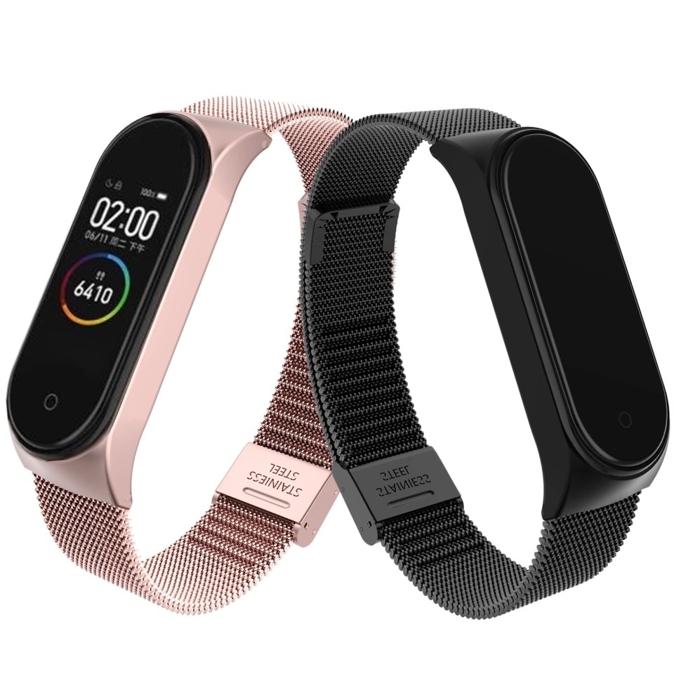 Dây đeo Thép thay thế cho Xiaomi Miband 4