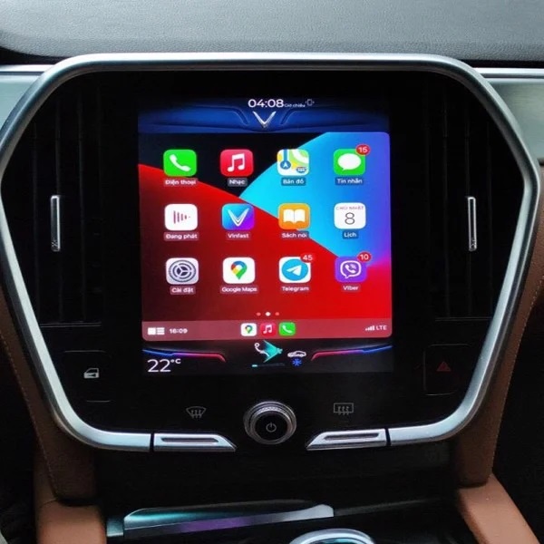 Bộ Chuyển Đổi CarPlay A.ndroid Bo.x AI Ram 4GB, Rom 64GB, DDR3 4GB
