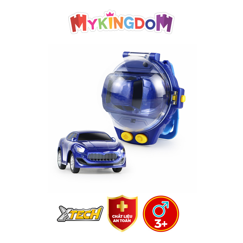 Đồ Chơi XTECH Đồng Hồ Điều Khiển Xe Ô Tô Mini Siêu Tốc Độ_Màu Xanh 8680-3