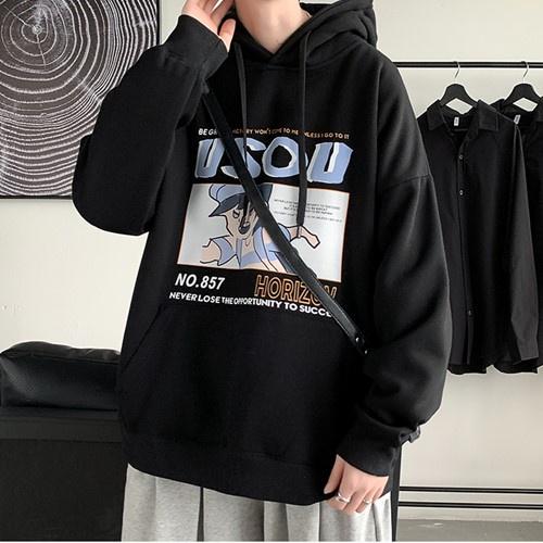 Áo hoodie nam nữ unisex có mũ ulzzang hàn quốc cặp đôi local brand nỉ ngoại USOU form rộng cute zip chống nắng