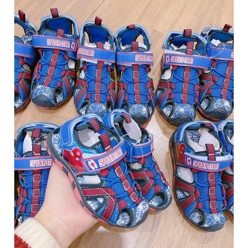 Giày Sandal Spider Man Bé Trai Xuất Châu âu