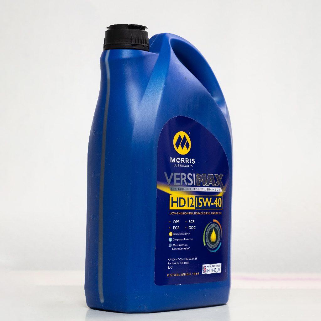 Dầu Nhớt Cao Cấp Cho Động Cơ Xăng và Diesel - Morris Lubricants Versimax HD12 15W-40 / Can 5L