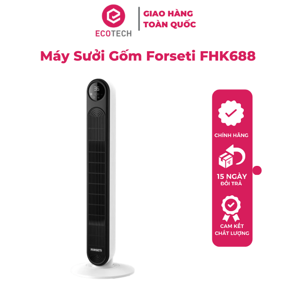 Máy sưởi gốm PTC Cermic Forseti FHK 688- Hàng chính hãng