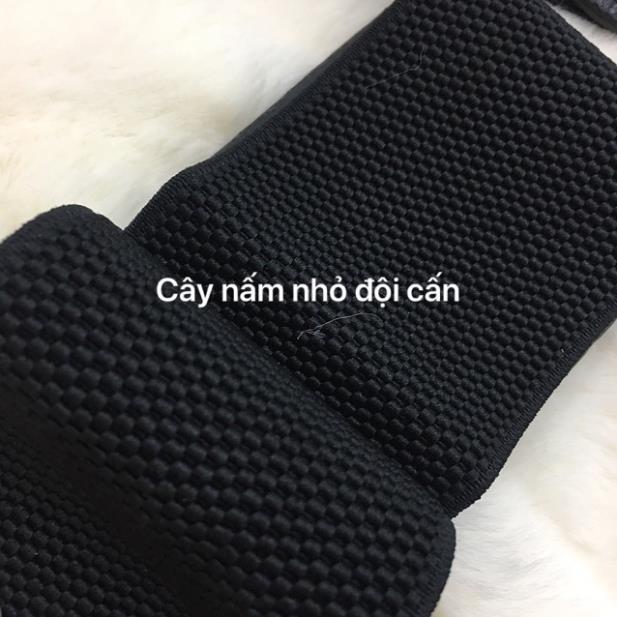 Đai váy chun co giãn mặt vuông đính ngọc bản 6cm