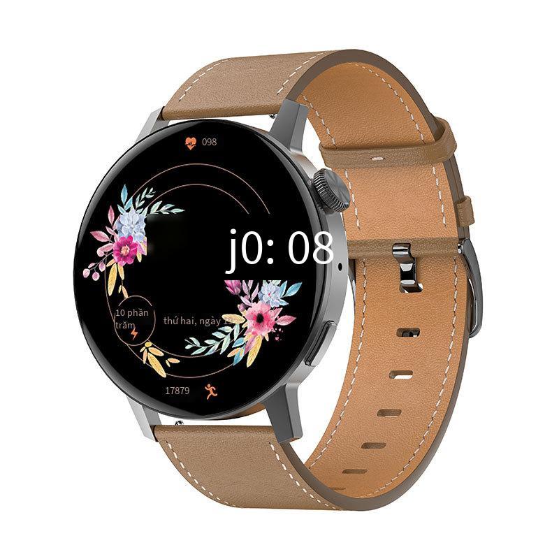 Sạc không dây DT3mini kiểu mới nhất với kiểm soát truy cập NFC giọng nói AI Thanh toán theo dõi chuyển động GPS Đồng hồ thông minh cuộc gọi Bluetooth