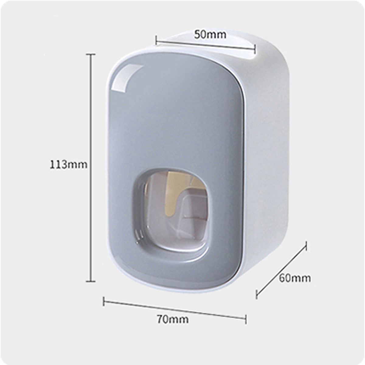 Bộ Dụng Cụ Nhả Kem Đánh Răng Tự Động 2/3/4 Cốc Và Giá Treo Bàn Chải Đa Năng - Chất Liệu ABS Cao Cấp - Hàng Chính Hãng MINIIN