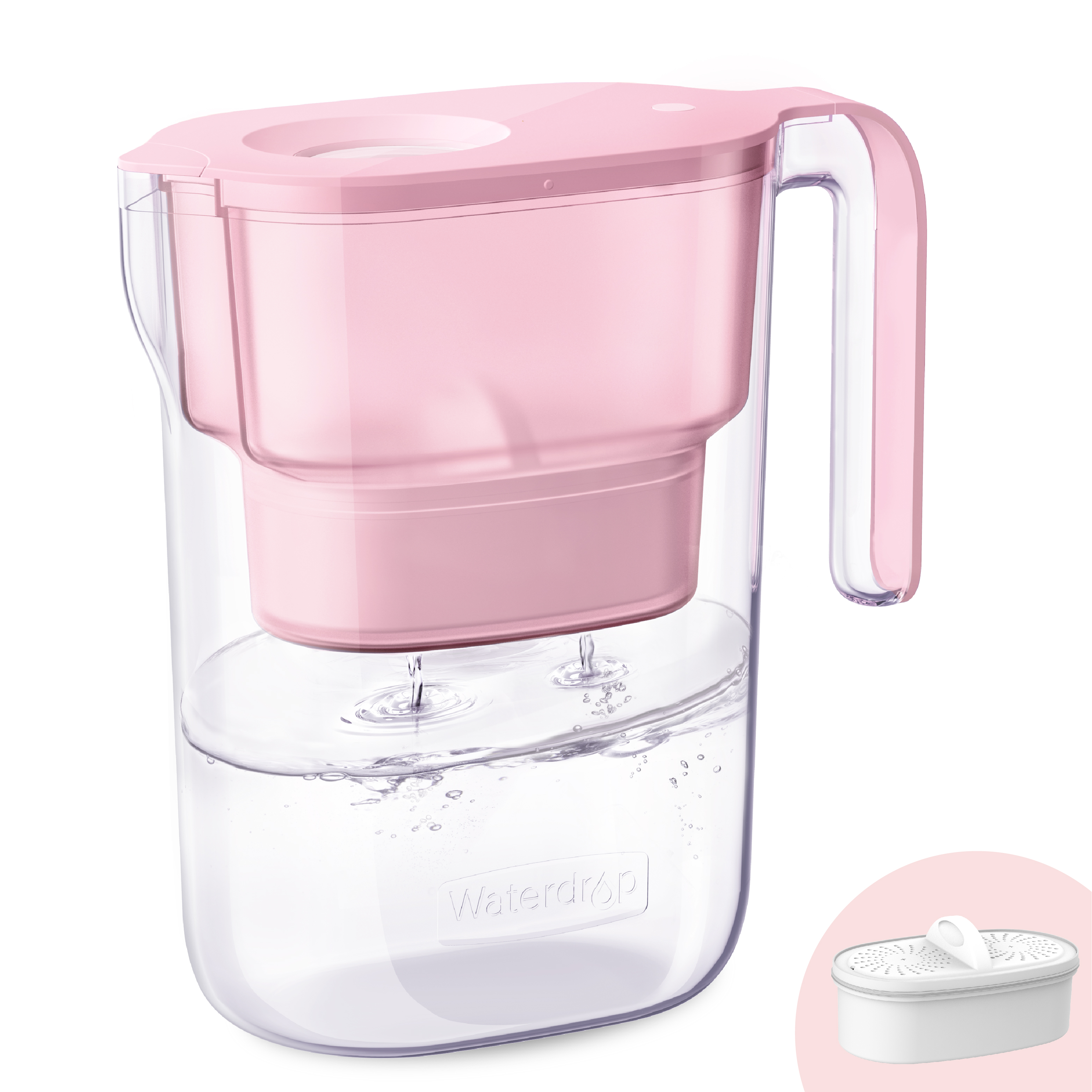 Bình lọc nước 3.3L WD-PT-05P Waterdrop Elfin Pitcher cho gia đình