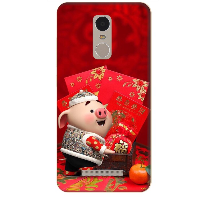 Ốp lưng dành cho điện thoại XIAOMI NOTE 3 Heo Lì Xì
