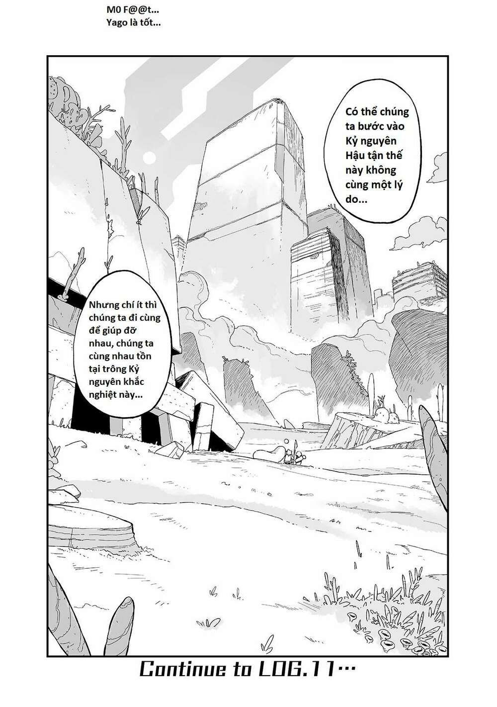 ngay cả khi hậu tận thế, thật hạnh phúc vẫn còn được sống... chapter 10 26