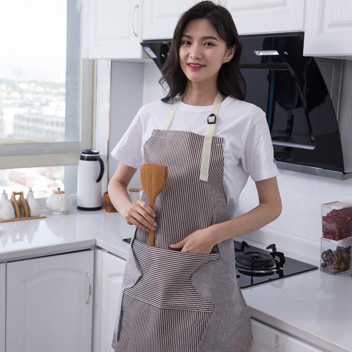 Tạp dề thông minh chống thấm có chỗ lau tay