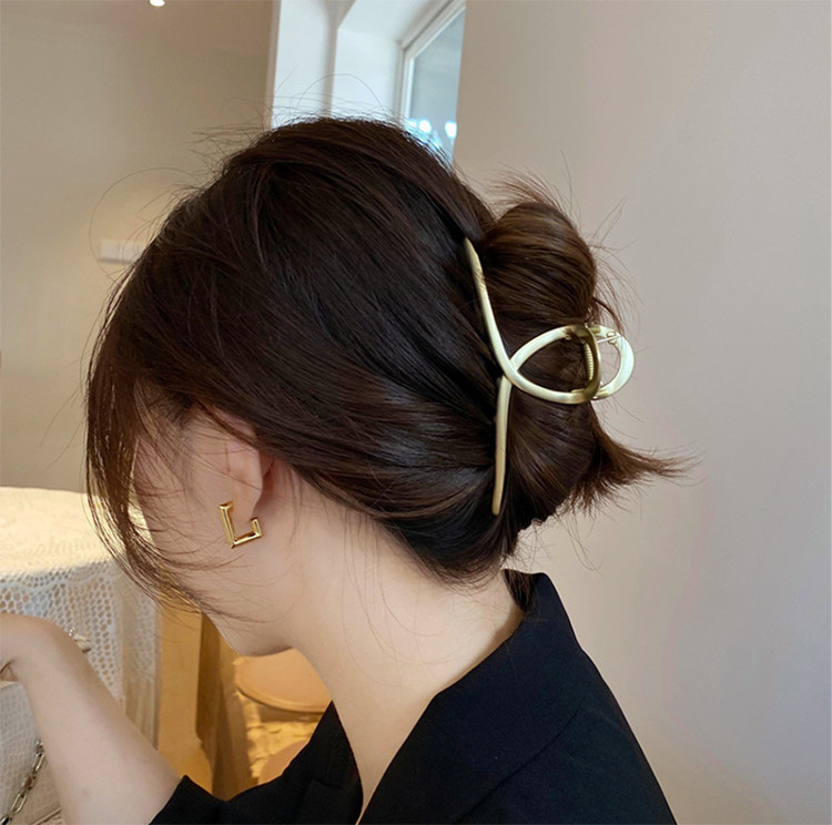 Kẹp Tóc Cặp Tóc Kim Loại Dễ Thương Phong Cách Hàn Quốc Thanh Lịch KT15