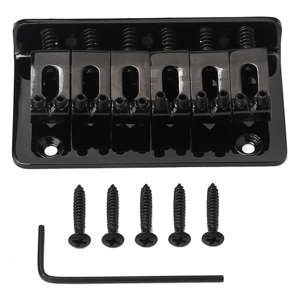 Baoblade Kim Loại 73mm Kim Loại Cố Định Đuôi Cứng Yên Cầu Đuôi 6 Dây Đàn Guitar Một Phần