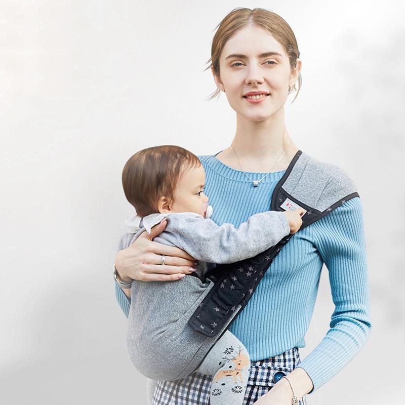 Bé Dây Đeo Vai Cho Bé Sling Ngủ Dây Tập Đi Cho Trẻ Sơ Sinh Tàu Sân Bay Bọc Điều Chỉnh Cotton Bọc Sling Treo Áo