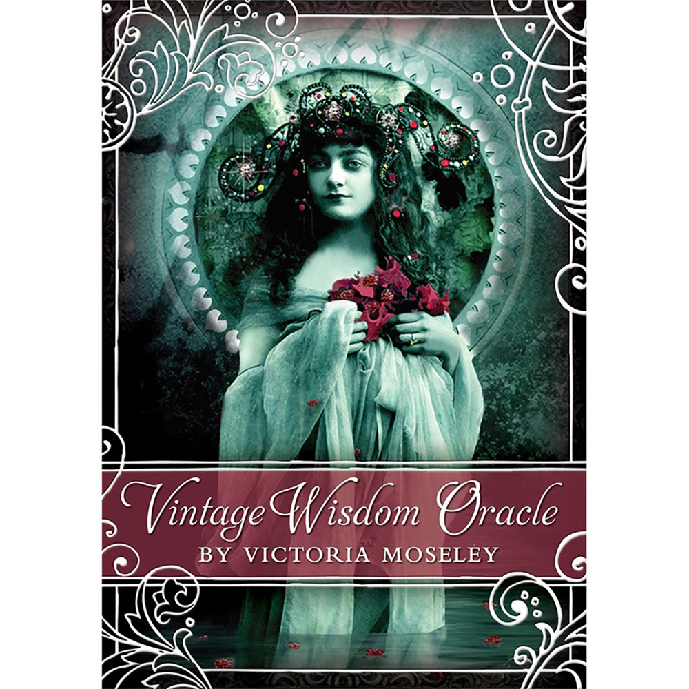 Bài Oracle Vintage Wisdom 52 Lá Bài Tặng Đá Thanh Tẩy