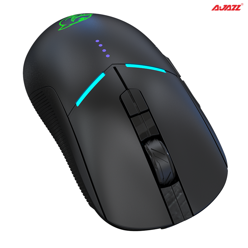 Chuột có dây game Ajazz DMW150 RGB Dual mode 2.4G/ Type-C - hàng chính hãng