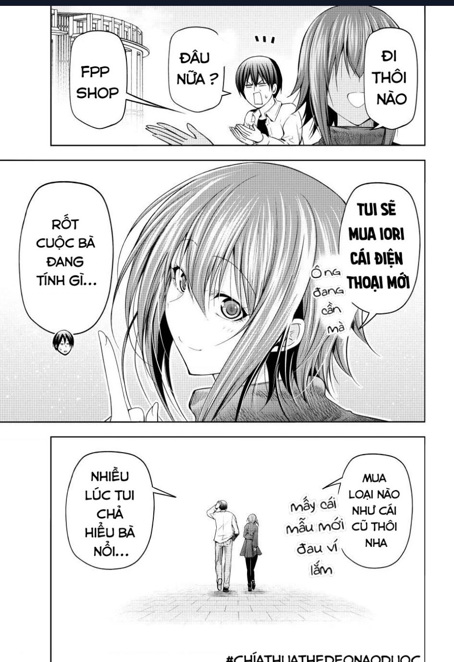 cô gái thích lặn - grand blue chapter 99 36