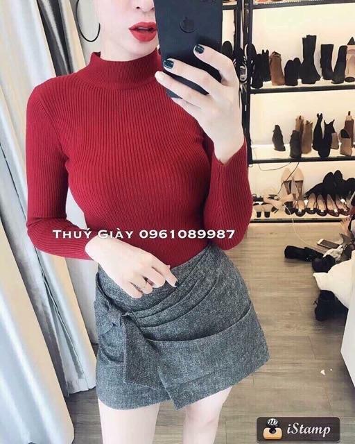ÁO LEN TĂM TRƠN CỔ 3 PHÂN SIÊU RẺ
