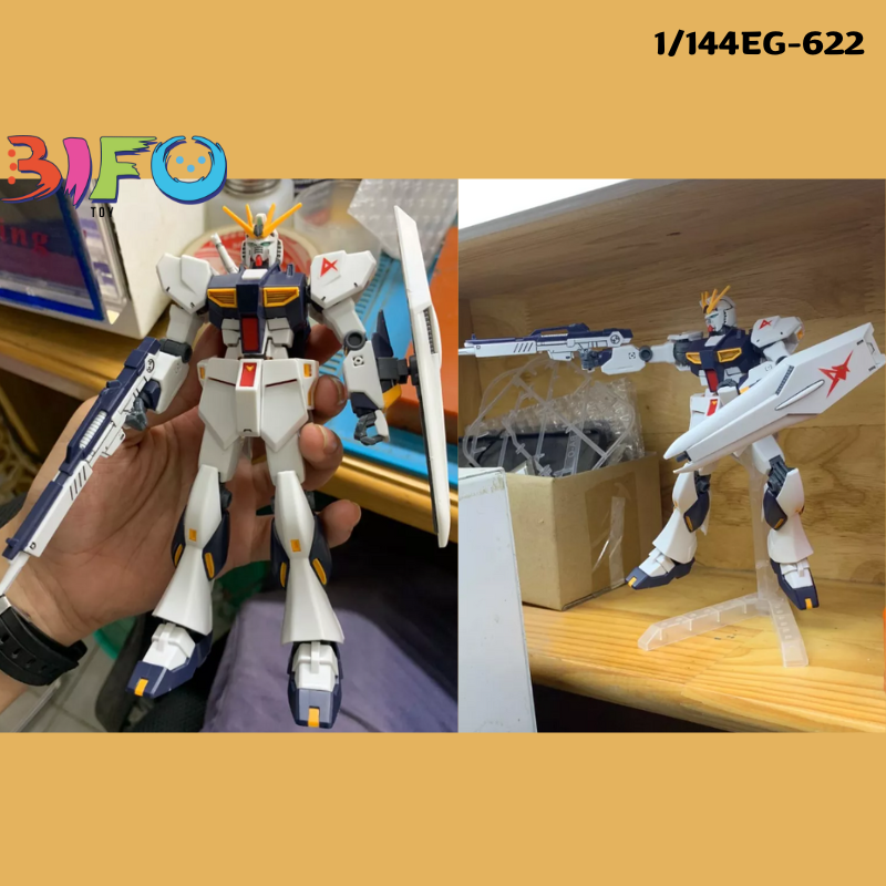 Mô Hình Lắp Ráp Entry Grade EG RX-93 Nu Gundam + Funnel Part  622-623