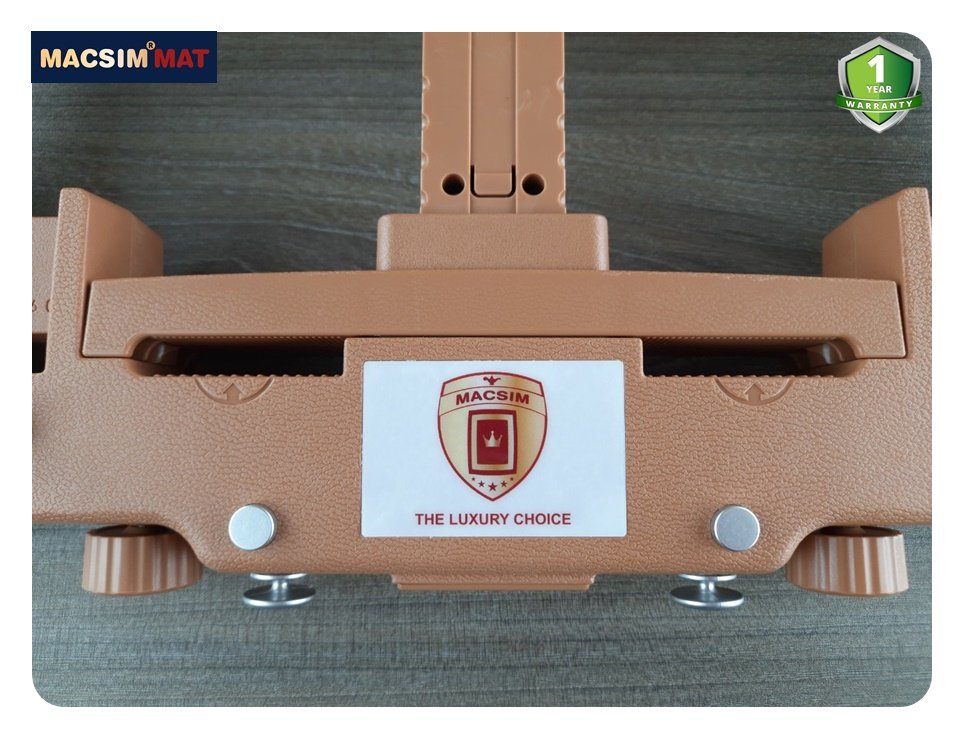 Gối tựa đầu ô tô cao cấp nhãn hiệu Macsim mã CHP02B màu nâu