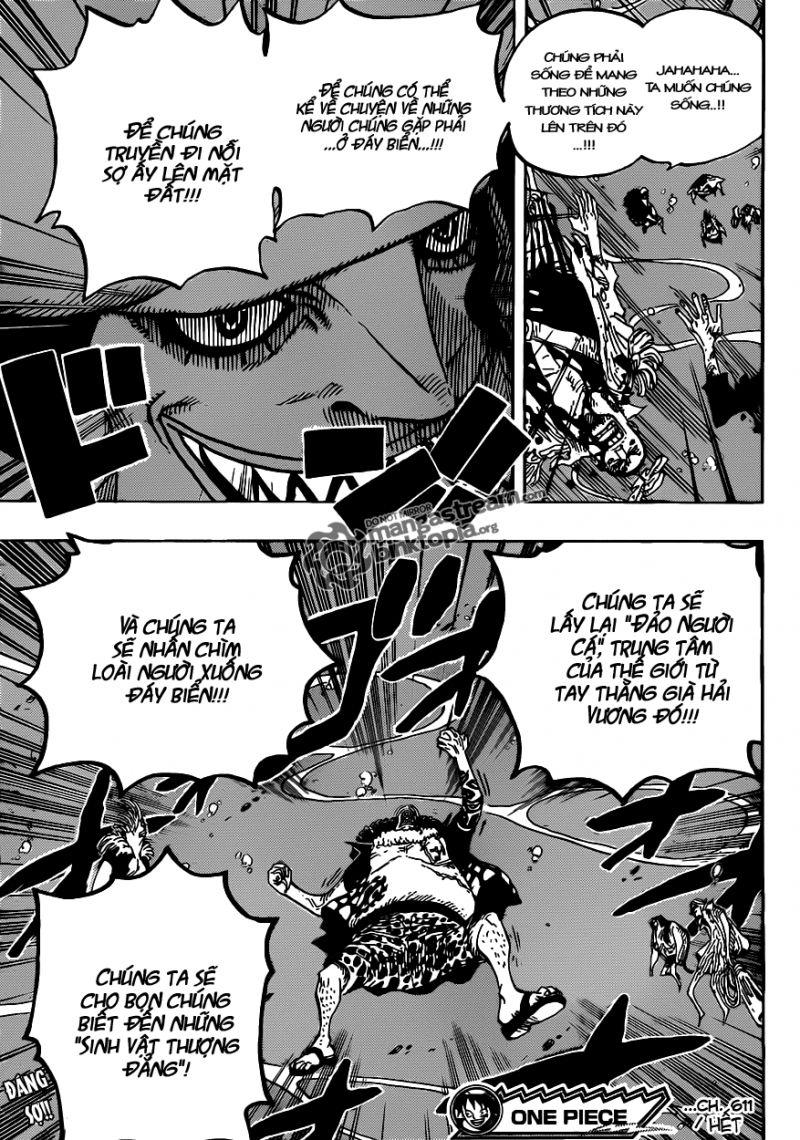 đảo hải tặc - one piece chapter 611 16