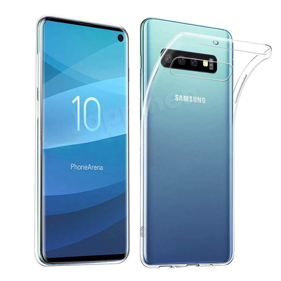 Ốp lưng dẻo dành cho Samsung Galaxy S10 hiệu Ultra Thin mỏng 0.6mm chống trầy - Hàng chính hãng