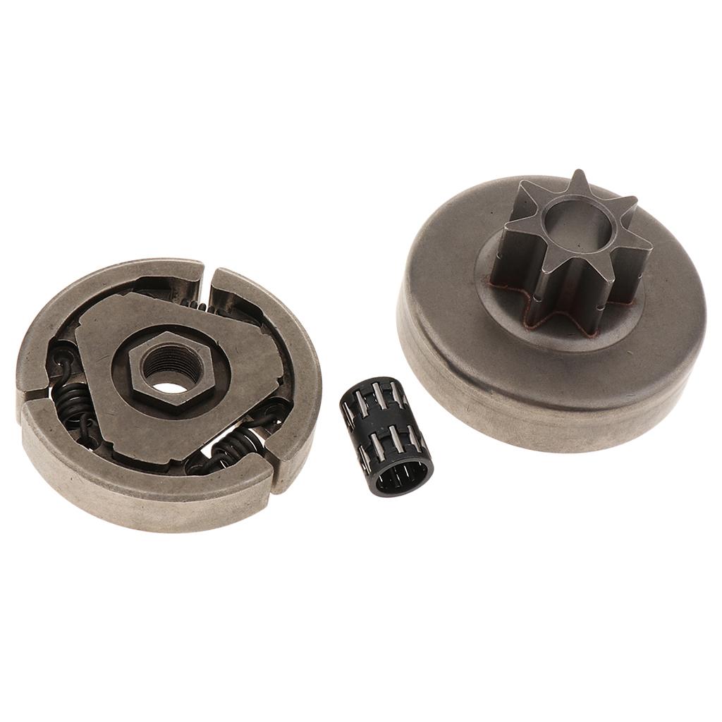 3/8" Replace Clutch Drum Clutch Washer Bearing Tool Kit for Stihl 038 MS380