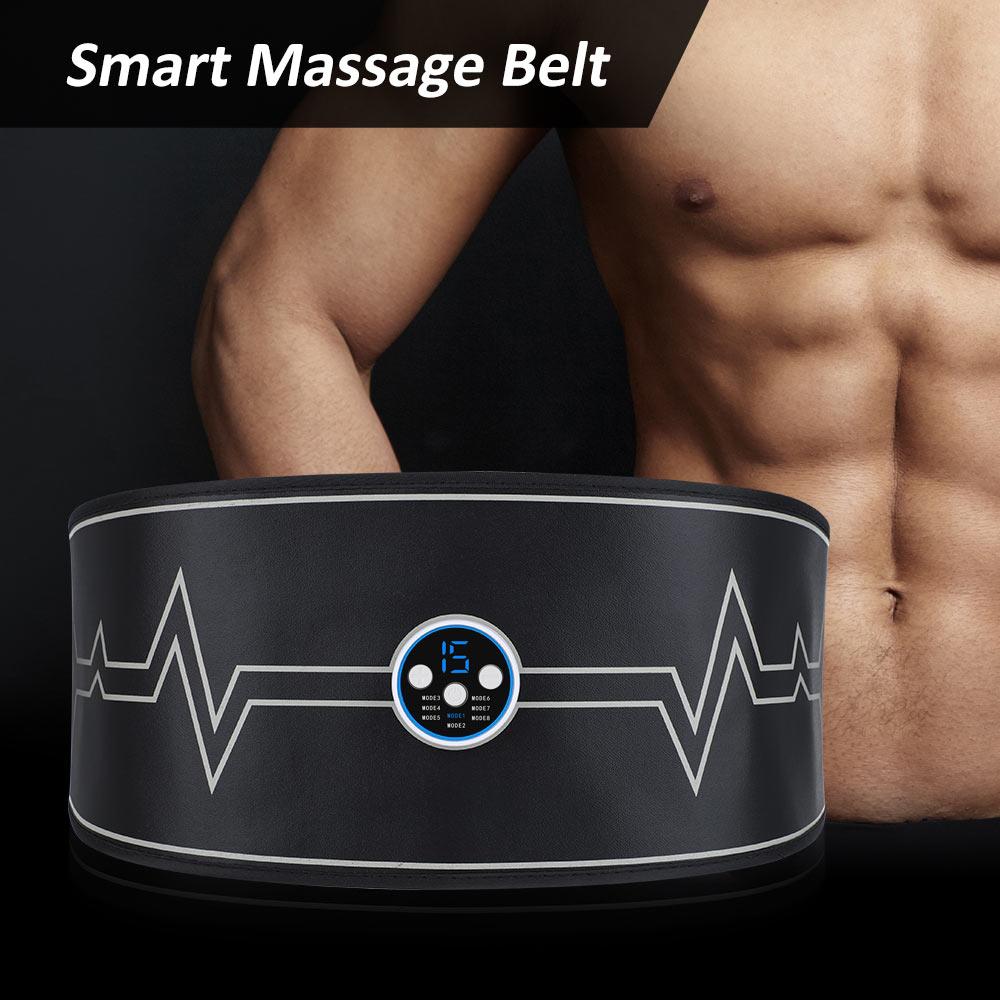 EMS Bụng Bộ Máy Thông Minh Giảm Béo Hình Dây Tập Cơ Bụng Massage Miếng Dán Tập Thể Hình Giảm Cân