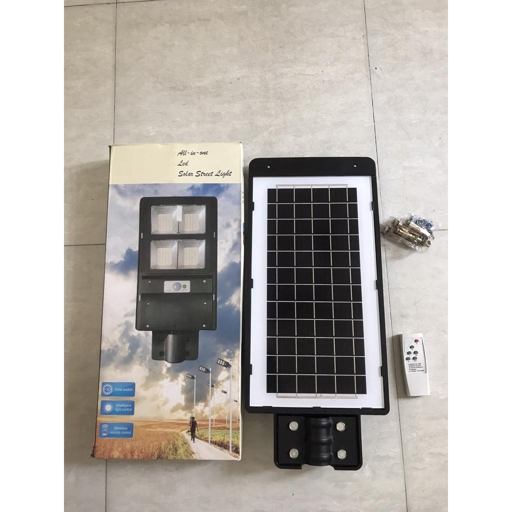 Đèn đường liền thể NLMT 90W, có remote