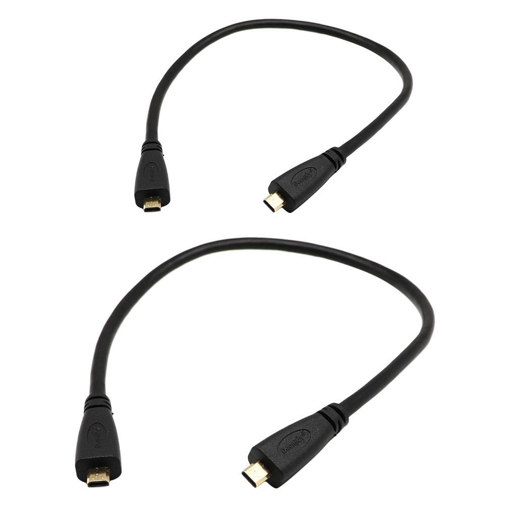 Micro To Micro Male to Male Extention Cable Adapter Cord
