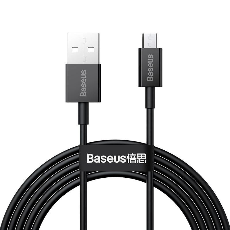 Cáp Sạc Micro USB Superior Series Fast Charging Data Cable USB to Micro ( 2A, 480Mbps) - Hàng Chính Hãng Baseus