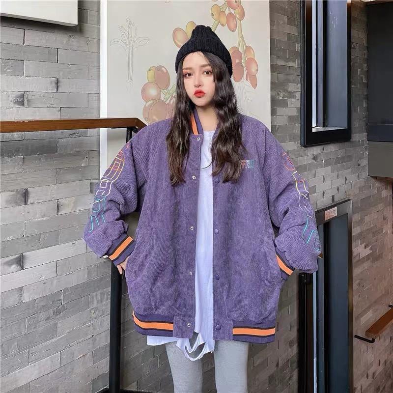 ÁO KHOÁT KOREA STYLE CHẤT KAKI NHUNG GÂN CỰC ĐẸP - 013