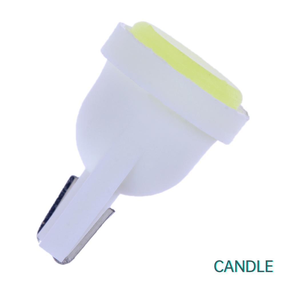 Bộ 10 Đèn Led Ánh Sáng Trắng T10 Cob W5W
