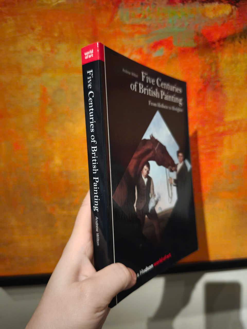 Sách - Five Centuries of British Painting: From Holbein to Hodgkin by Andrew Wilton