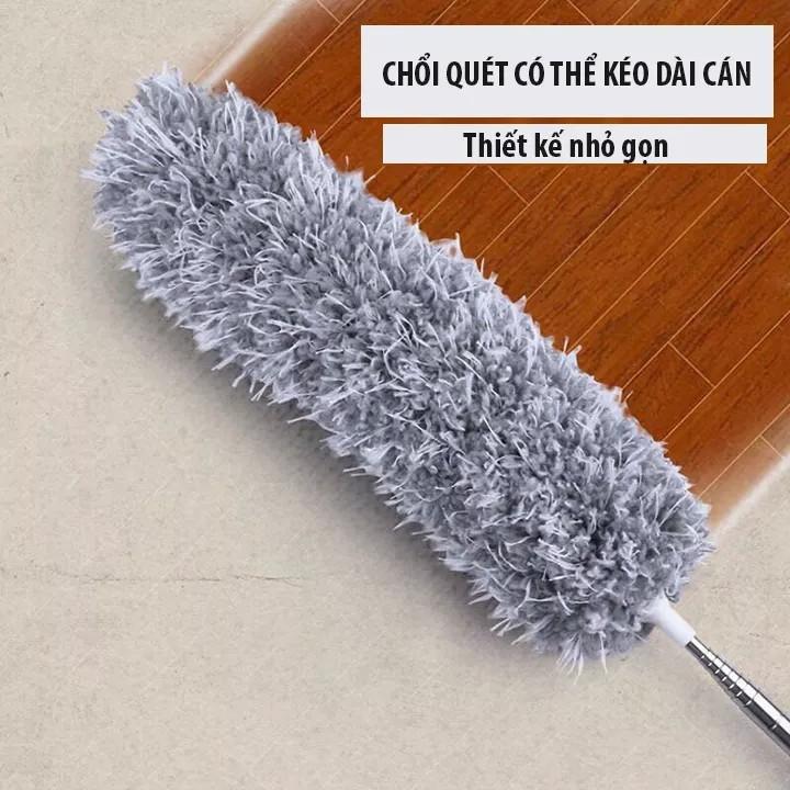 Chổi Quét Bụi Inox Kéo Dài