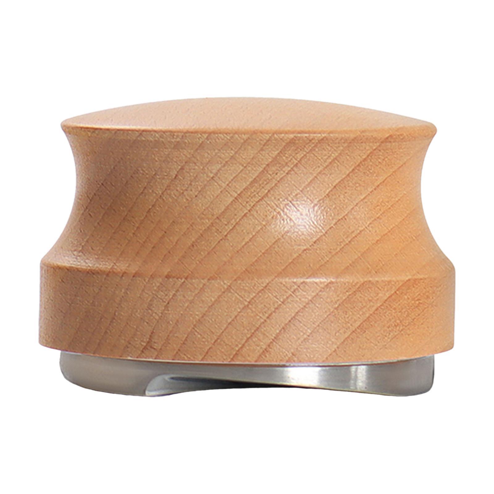 Espresso Tamper Stainless Steel Adjustable Depth for Machine Cafe