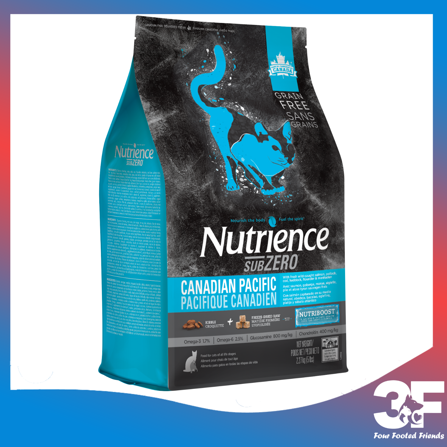 Thức Ăn Hạt Cho Mèo Mọi Lứa tuổi Nutrience Subzero