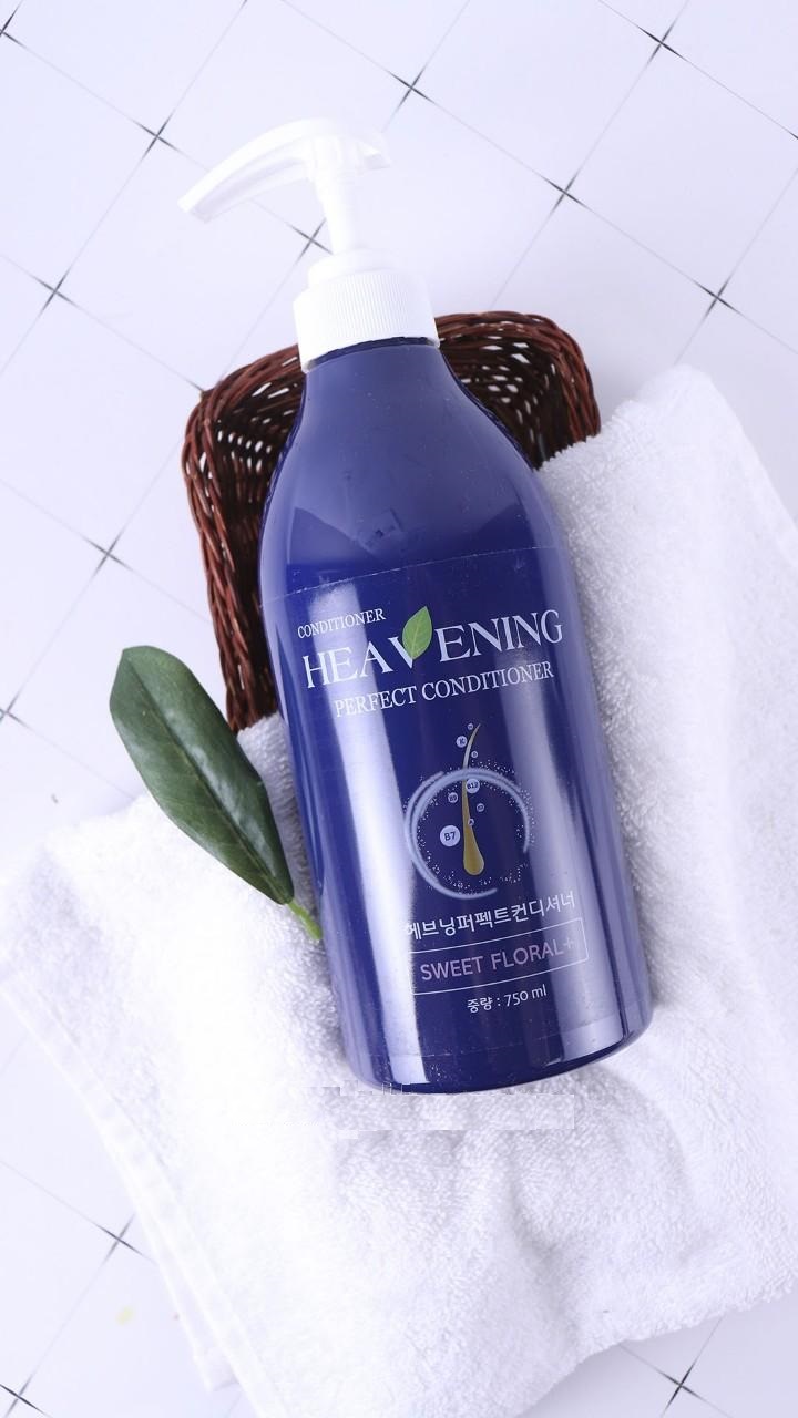 Combo Gội Xả Heavening Perfect Giúp Tóc Chắc Khỏe + Nước Rửa Tay Dưỡng Ẩm Hương Đào