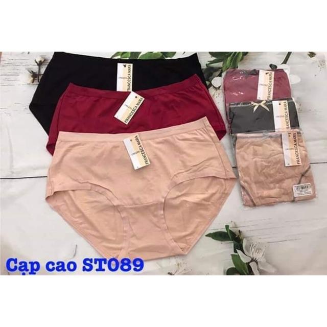 Quần lót nữ cotton lụa lưng cao, mềm mịn, không lằn mông dành cho vùng kín nhạy cảm