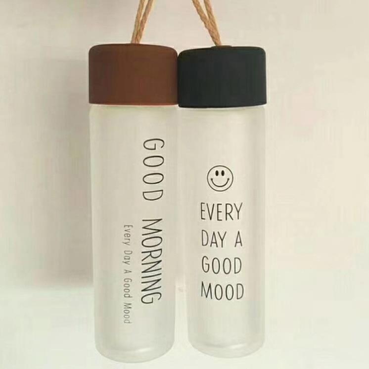 Bình đựng nước trong dễ thương dung tích 400ml  Bình nước dễ thương