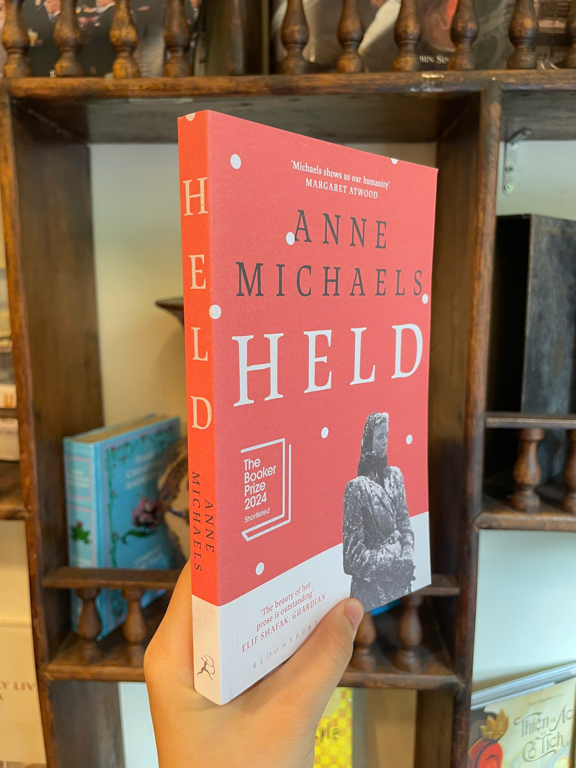 Sách - Held (Shortlisted for the Booker Prize 2024) by Anne Michaels - Fiction/Historical Fiction