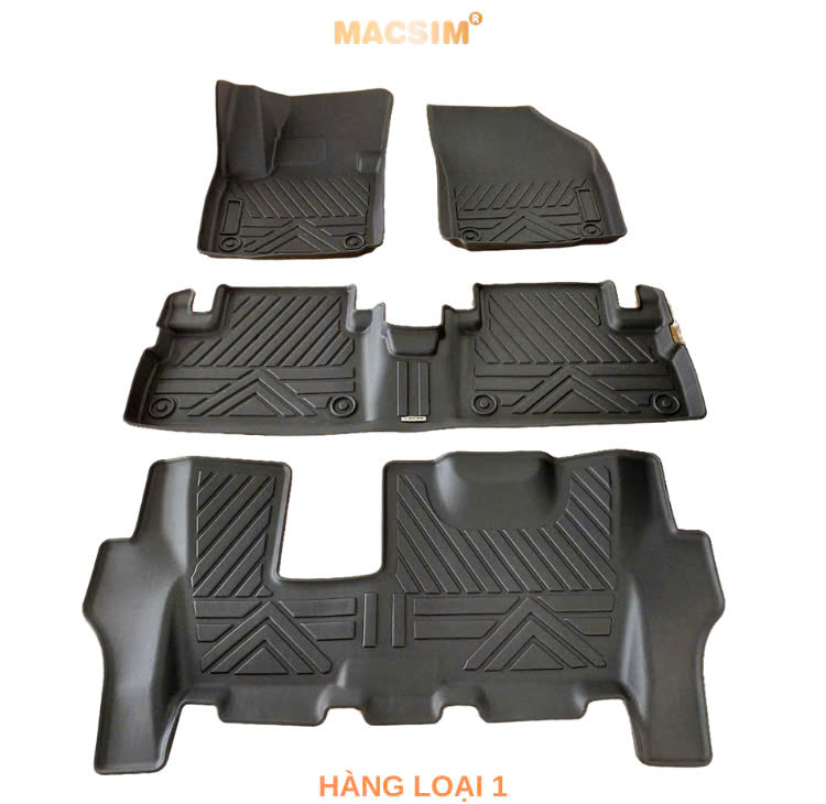 Thảm lót sàn 1 lớp sd3 Hyundai Santafe 2019+ Nhãn hiệu Macsim -  (Giảm giá nhưng chất lượng không giảm)