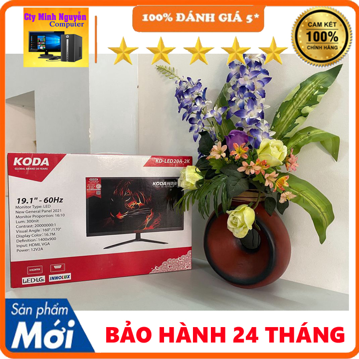 Màn hình máy tính 19in KODA KD-LED20A-2K - New Full Box - Hàng Chính Hãng